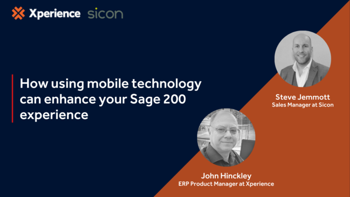 How using mobile technology with sage 200 webinar banner