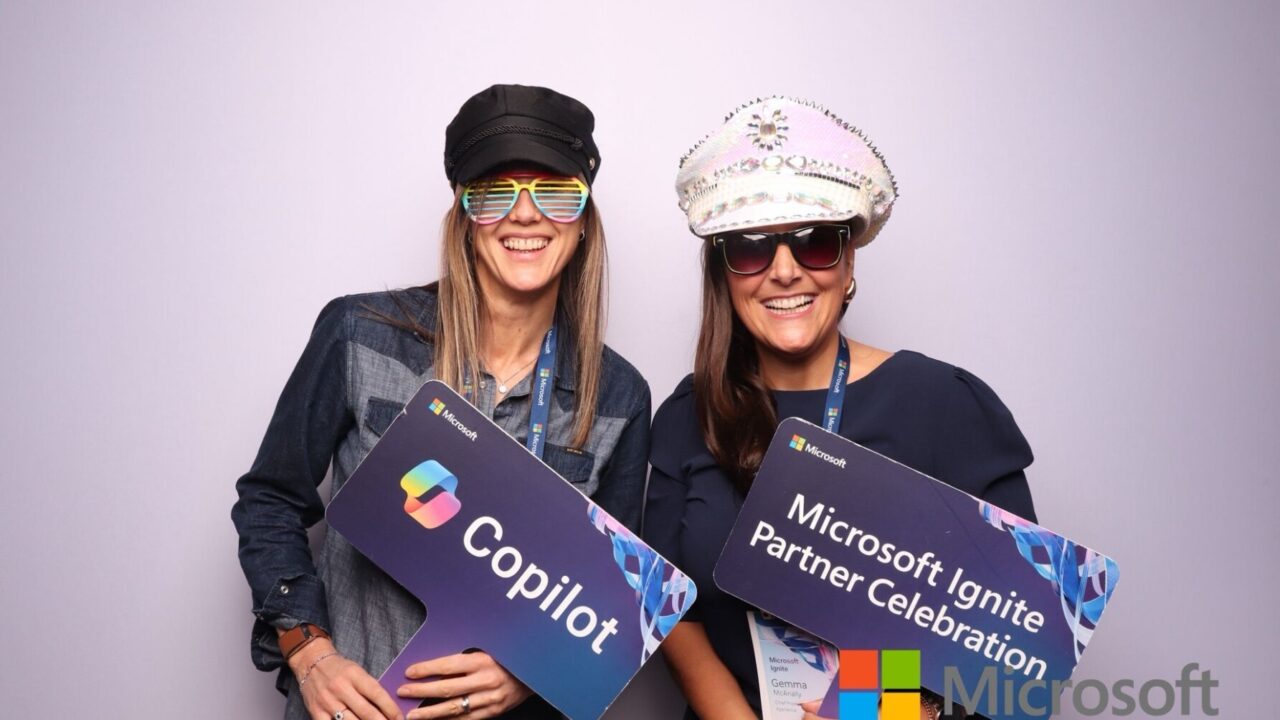 Sharon and Gemma Microsoft Ignite